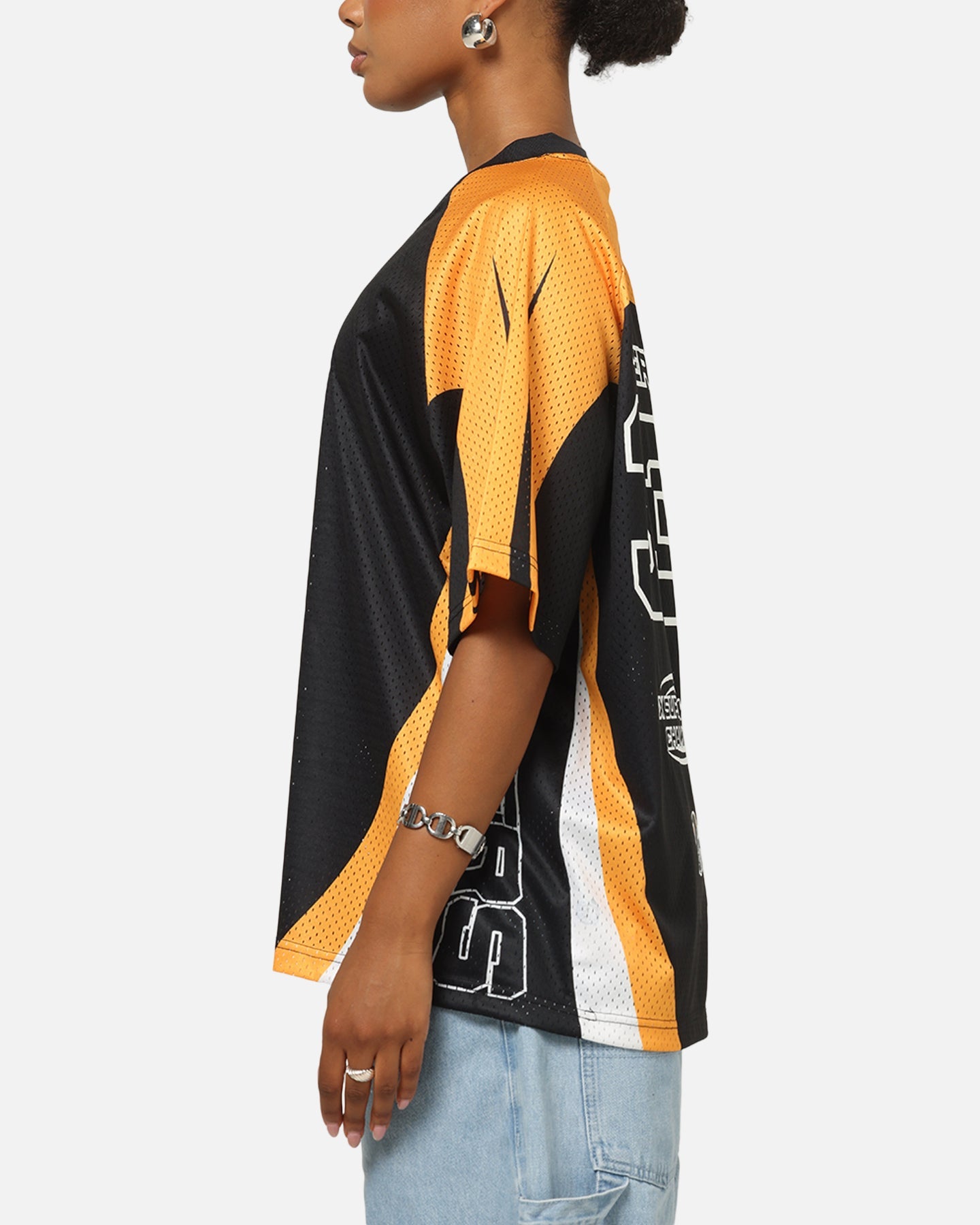 Mitchell & Ness Pittsburgh Steelers Warehouse Rave Jersey Black/Yellow