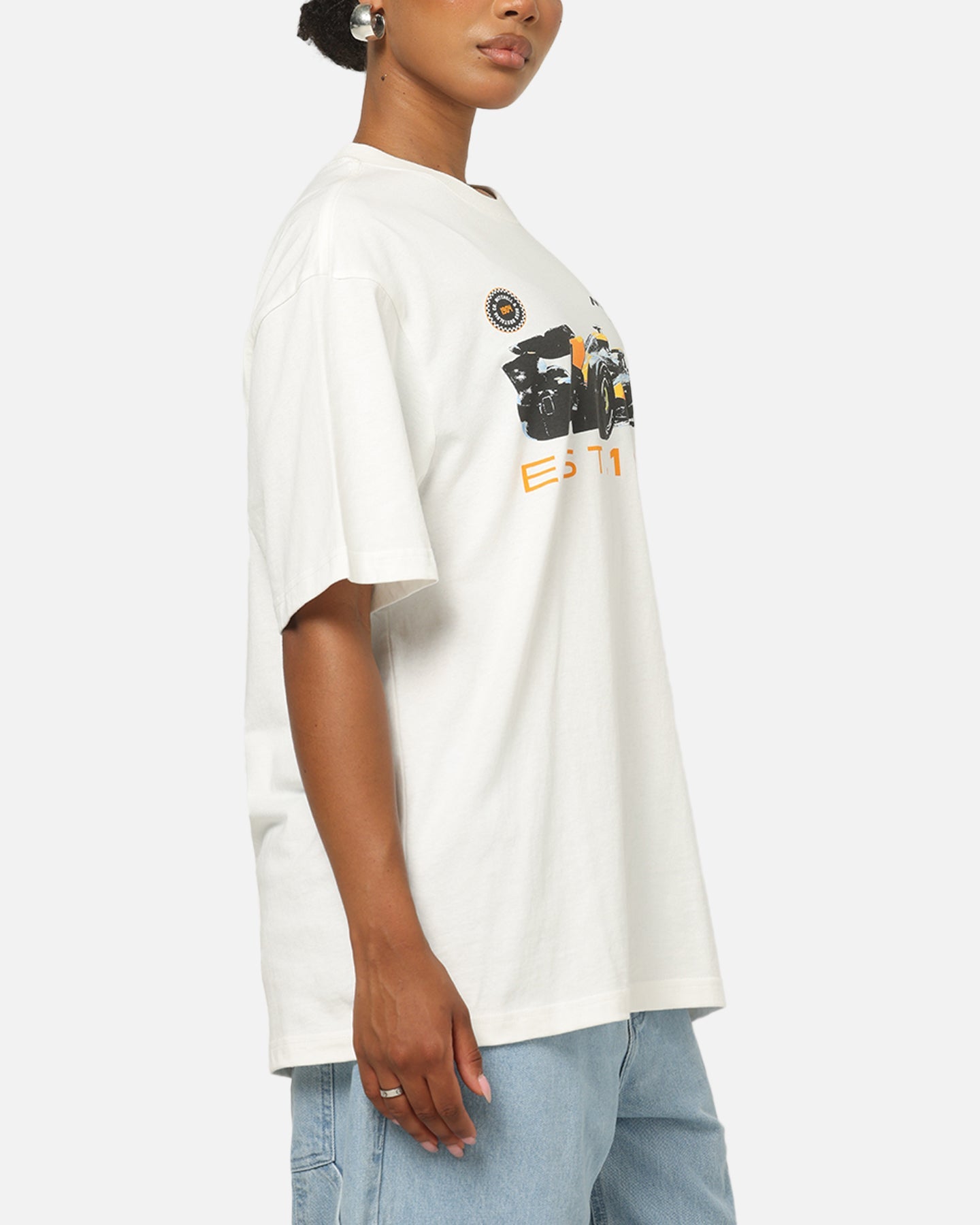 Mitchell & Ness X Mclaren Tailgate T-Shirt Vintage White
