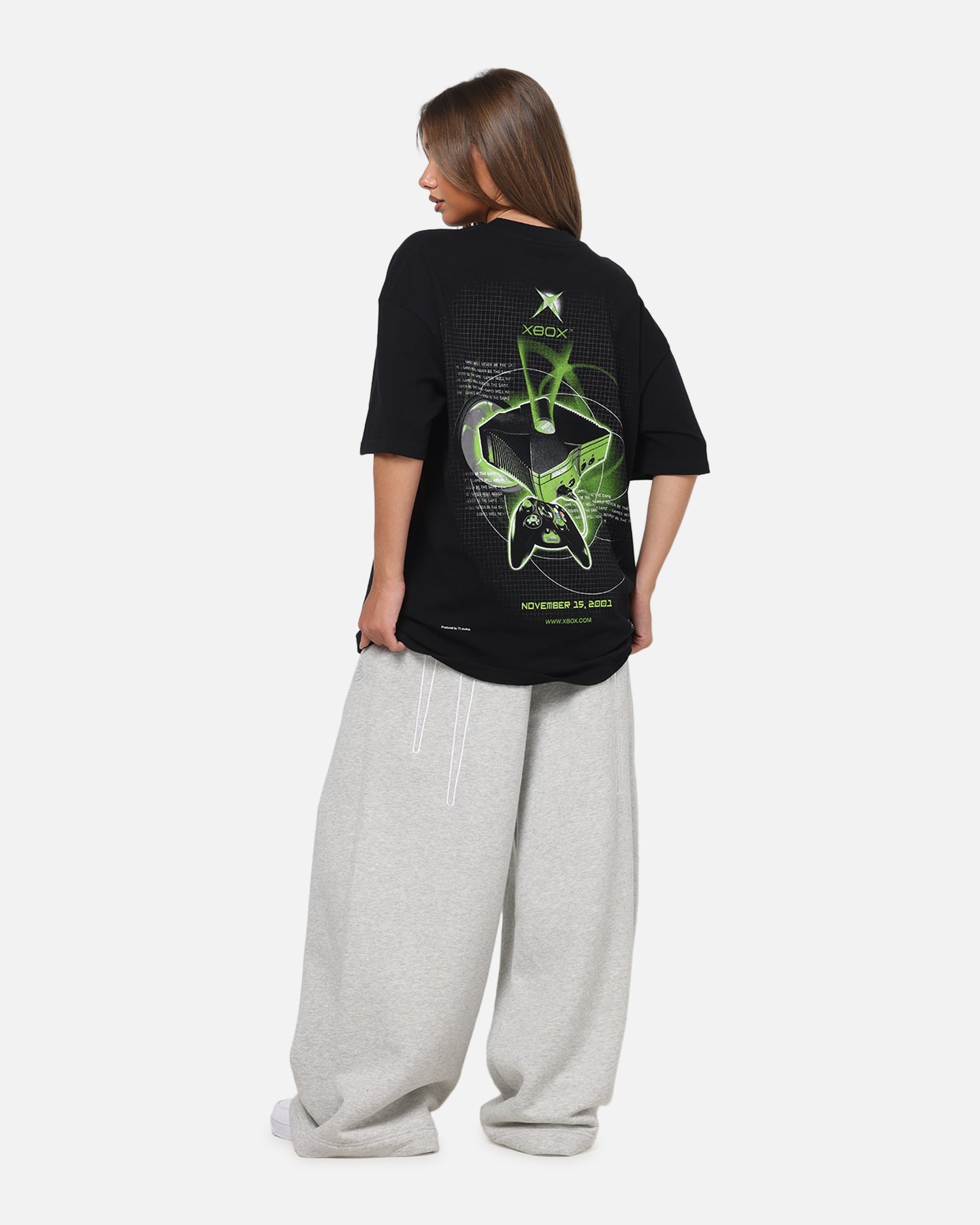 73Studio X Xbox 25th Anniversary 2001 Console T-Shirt Black