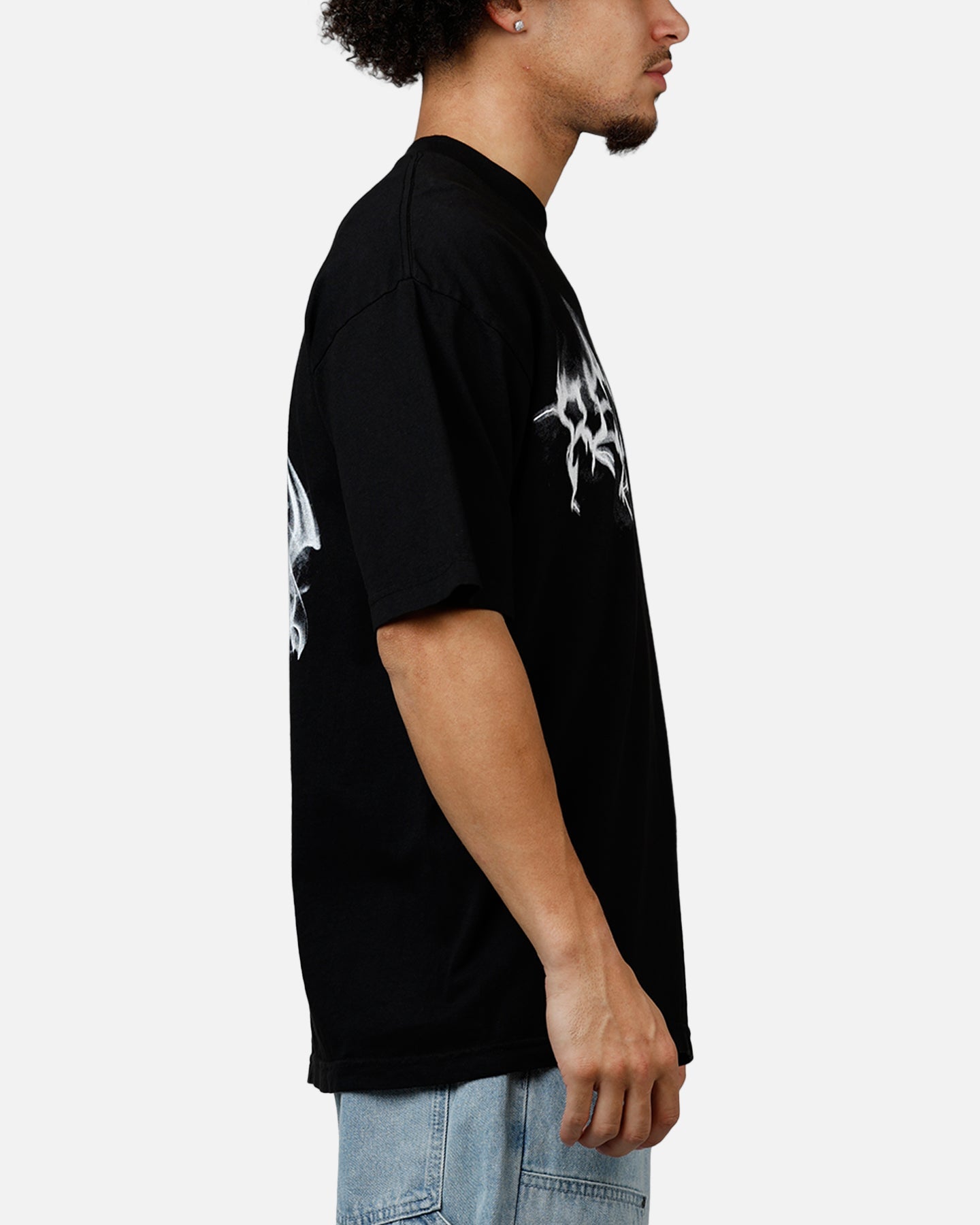 Revenge Smoke Lightning T-Shirt Black
