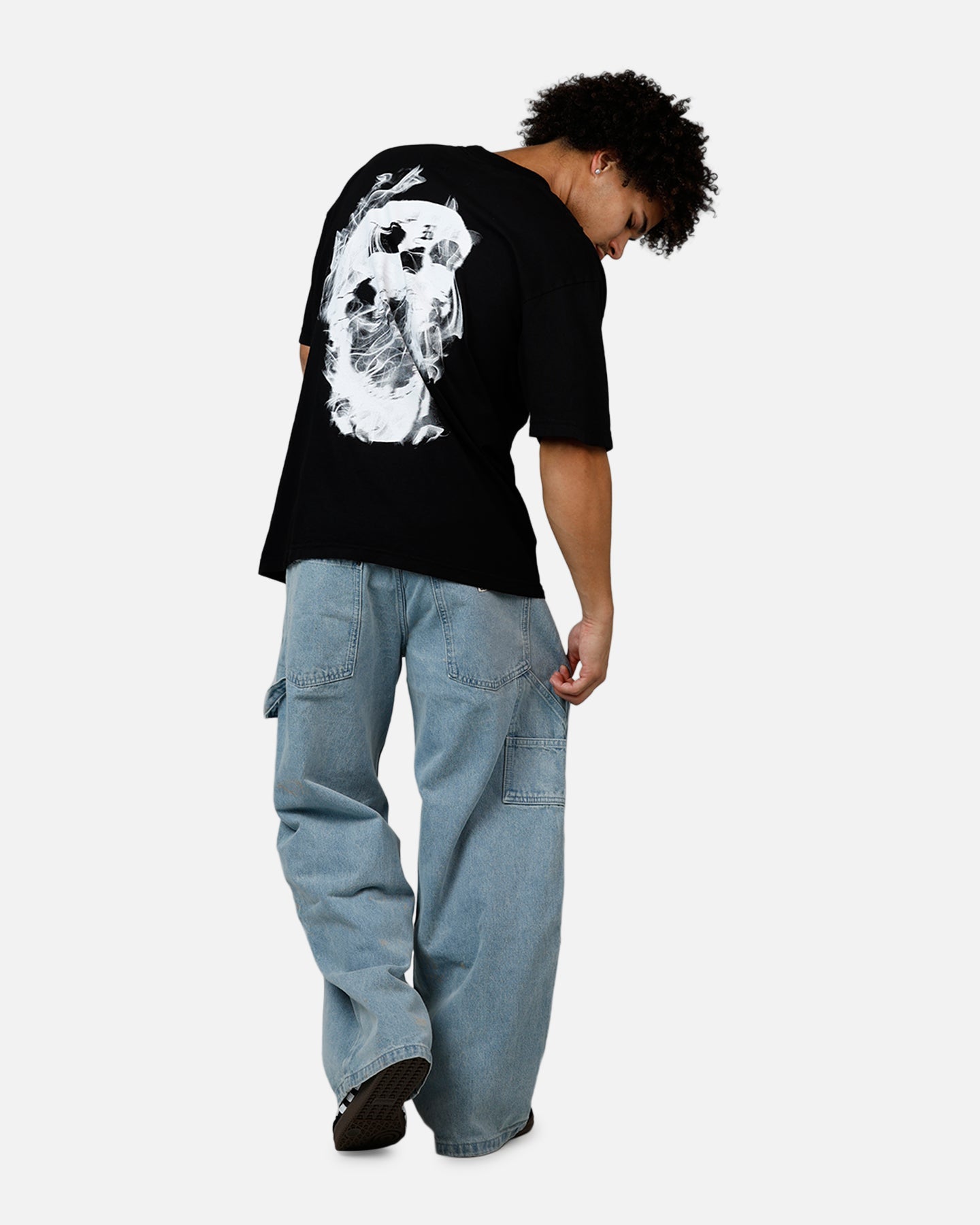Revenge Smoke Lightning T-Shirt Black
