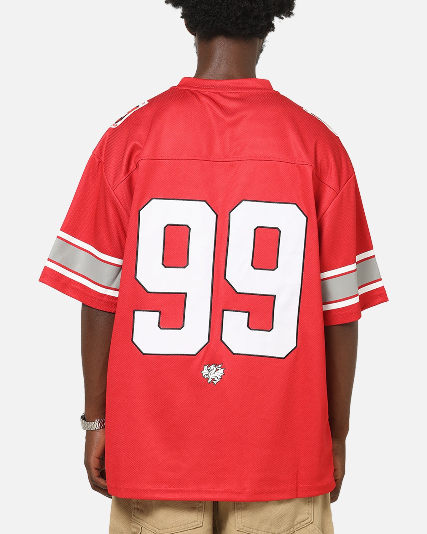 Bleacher Athletic St. George Illawarra Dragons NRL Gridiron Mesh Jersey Official Team Color