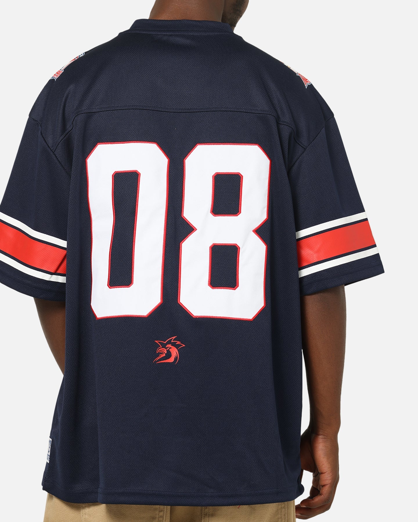 Bleacher Athletic Sydney Roosters NRL Gridiron Mesh Jersey Official Team Color