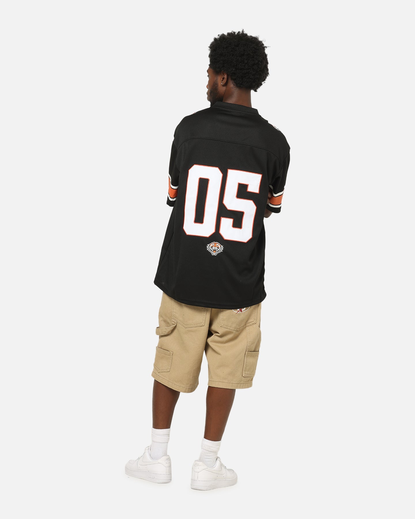 Bleacher Athletic Wests Tigers NRL Gridiron Mesh Jersey Official Team Color