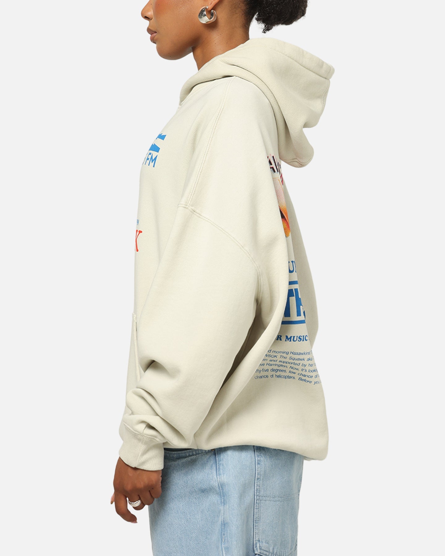 73Studio X Stranger Things WSQK Premium Hoodie Grey