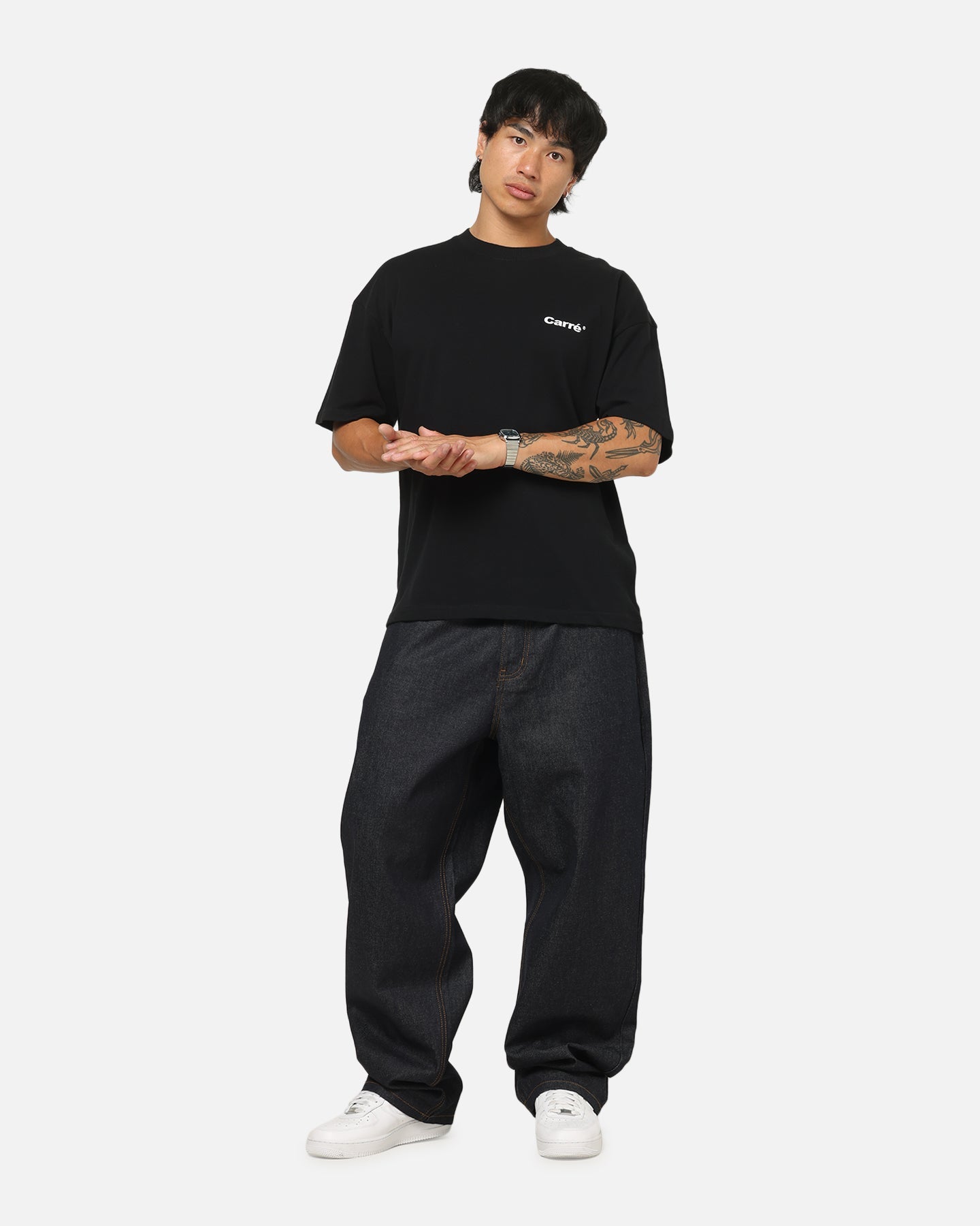 Carre 5 Star T-Shirt Black