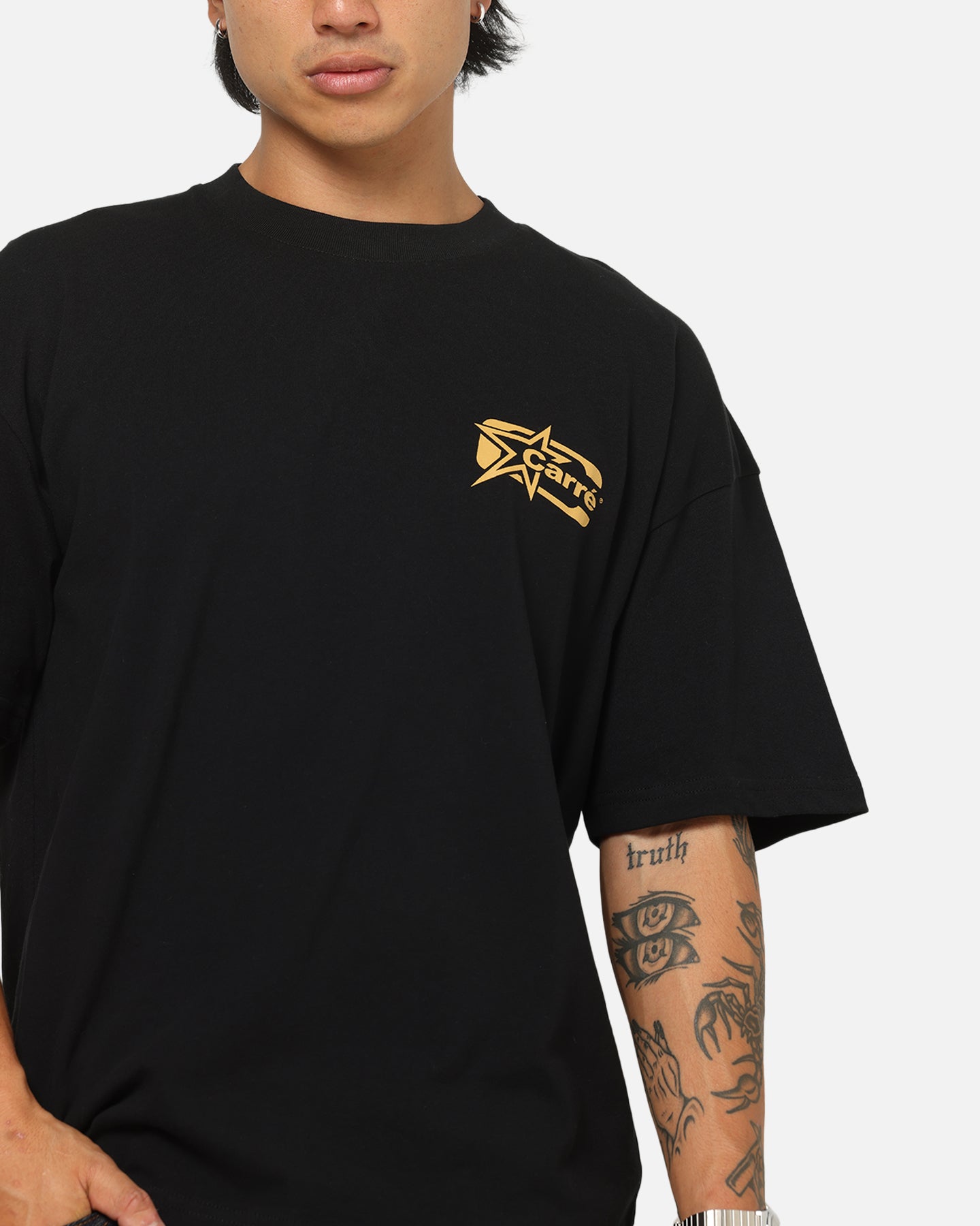 Carre Star Shooter T-Shirt Black