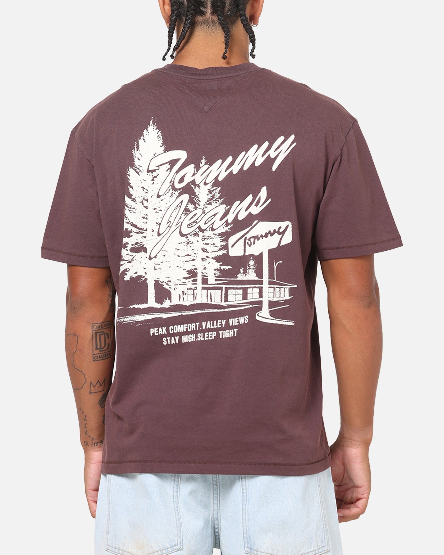 Tommy Jeans Relax Novelty T-Shirt Brown