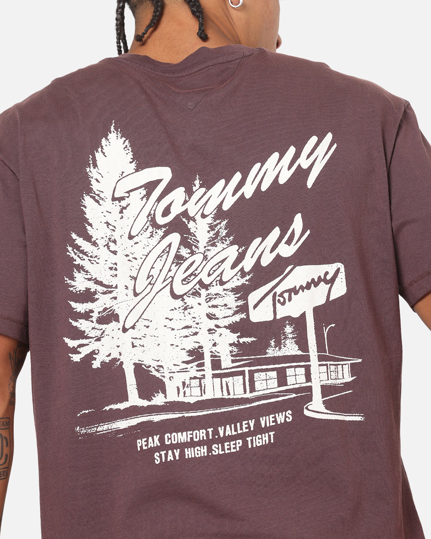 Tommy Jeans Relax Novelty T-Shirt Brown
