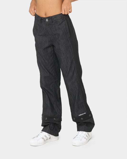 Adidas Women's Twill Track Pants Black