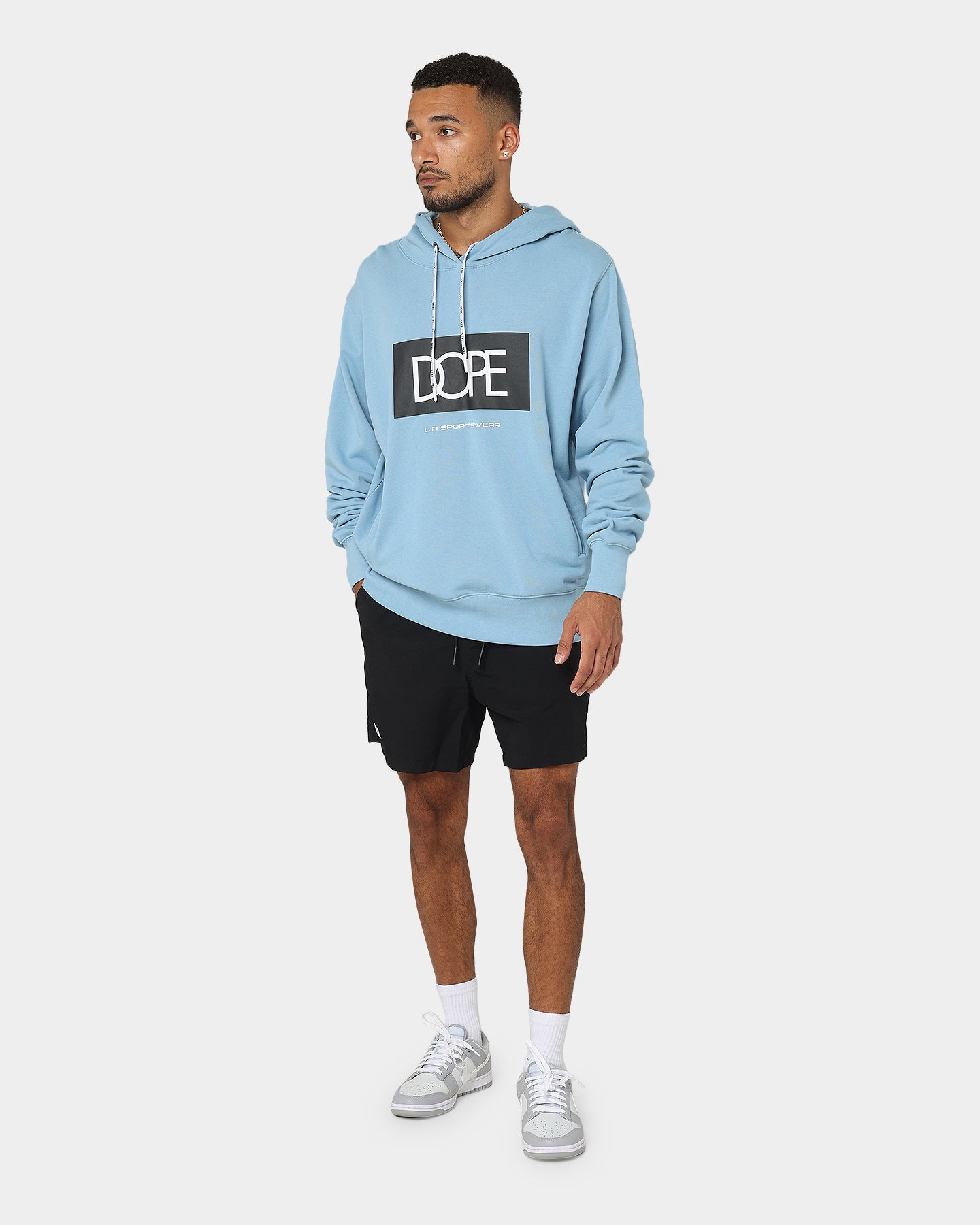 DOPE Miami Nylon Shorts Black