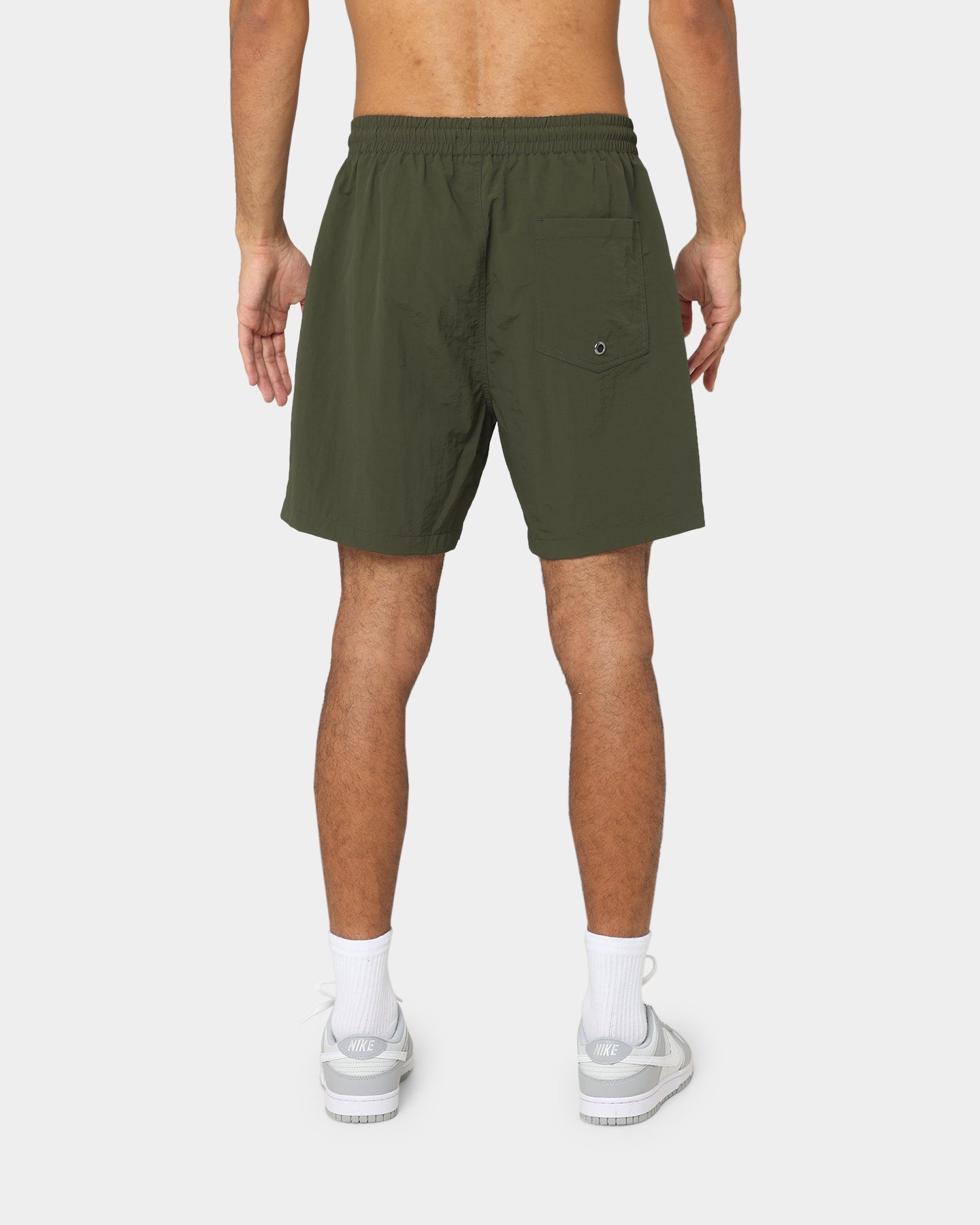 DOPE Miami Nylon Shorts Forest Green