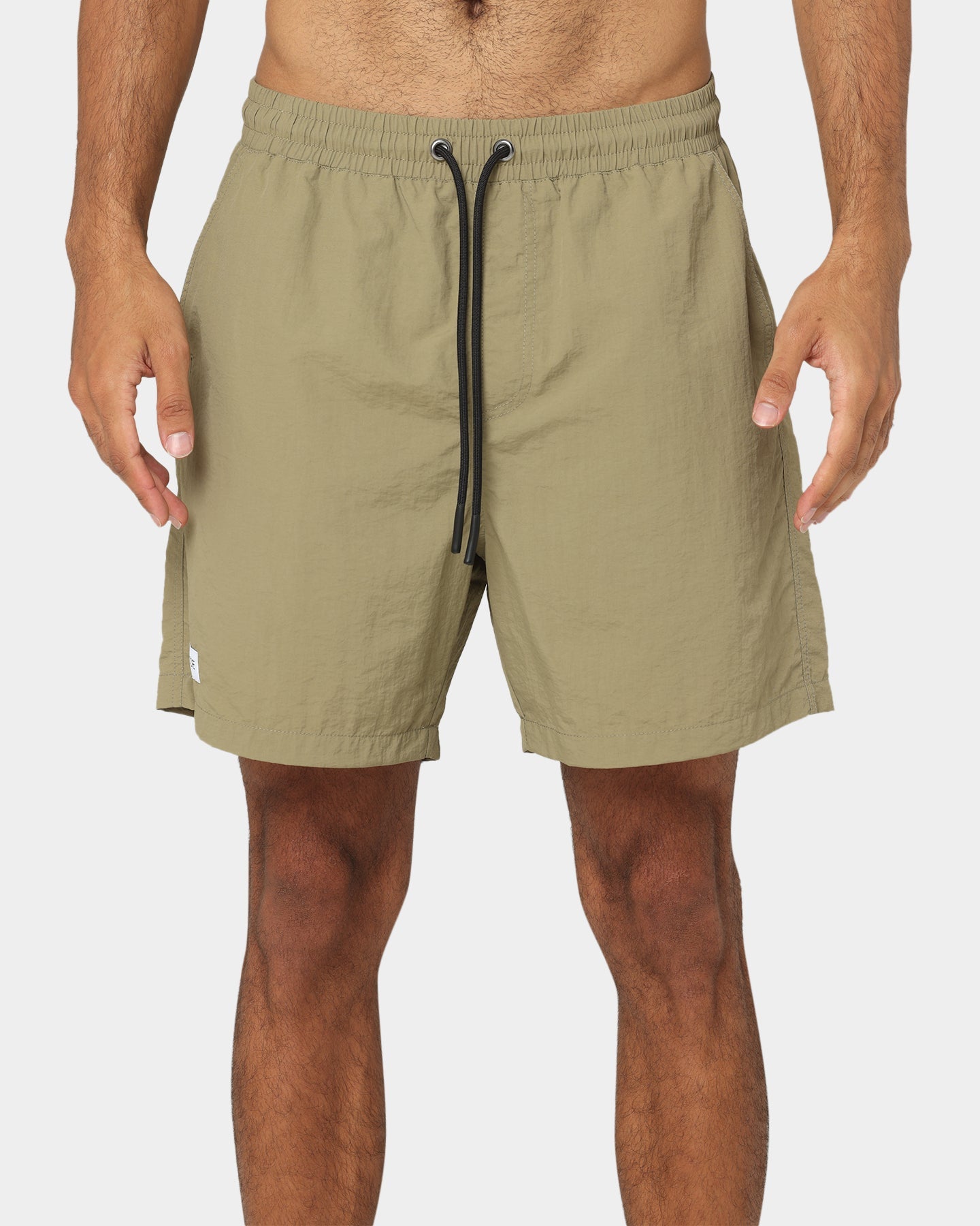 DOPE Miami Nylon Shorts Olive