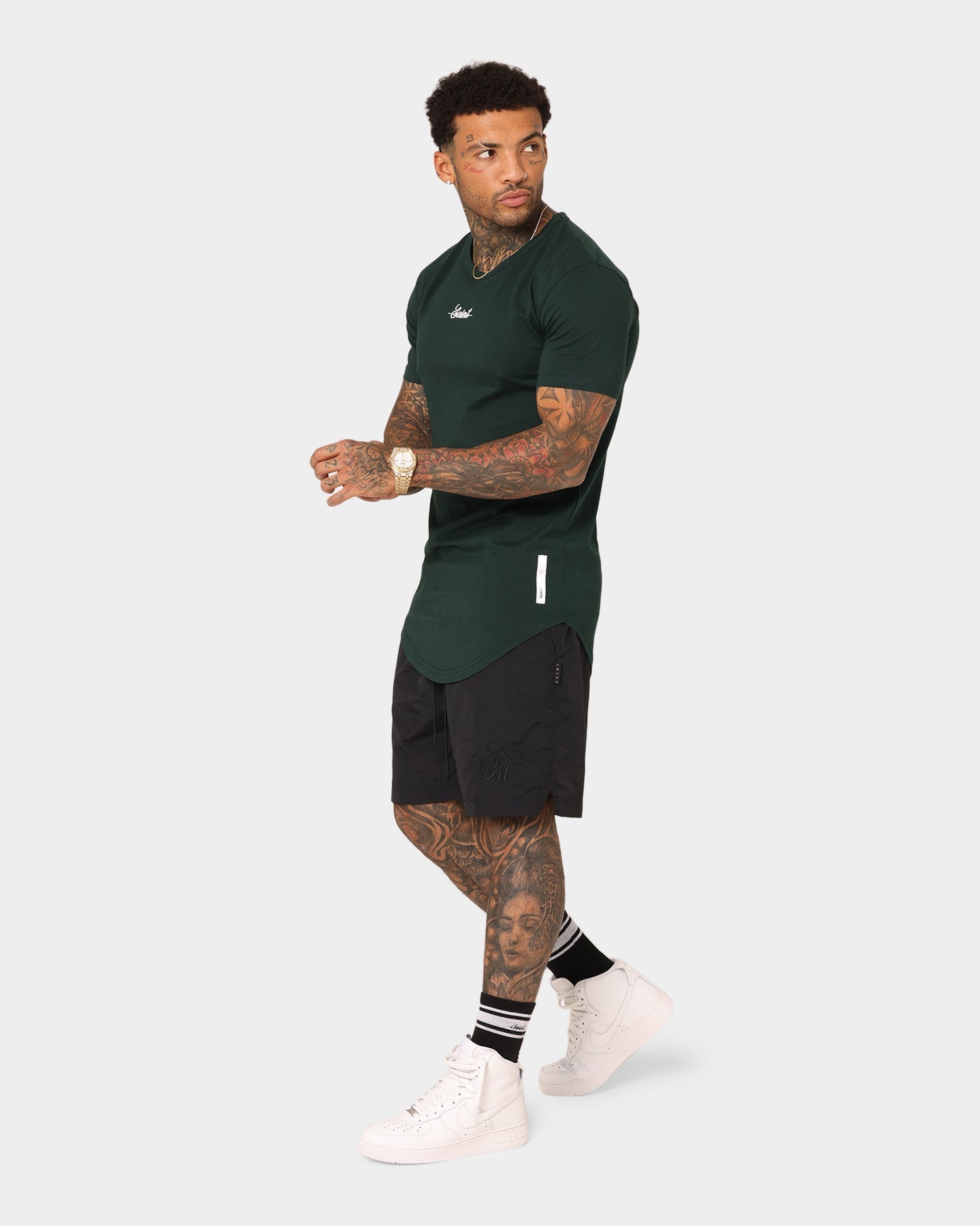 Saint Morta Timeless Beach Shorts Black
