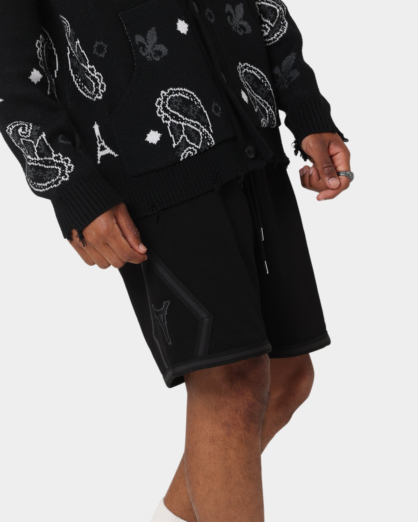 Carré Champs Fleece Ball Shorts Black