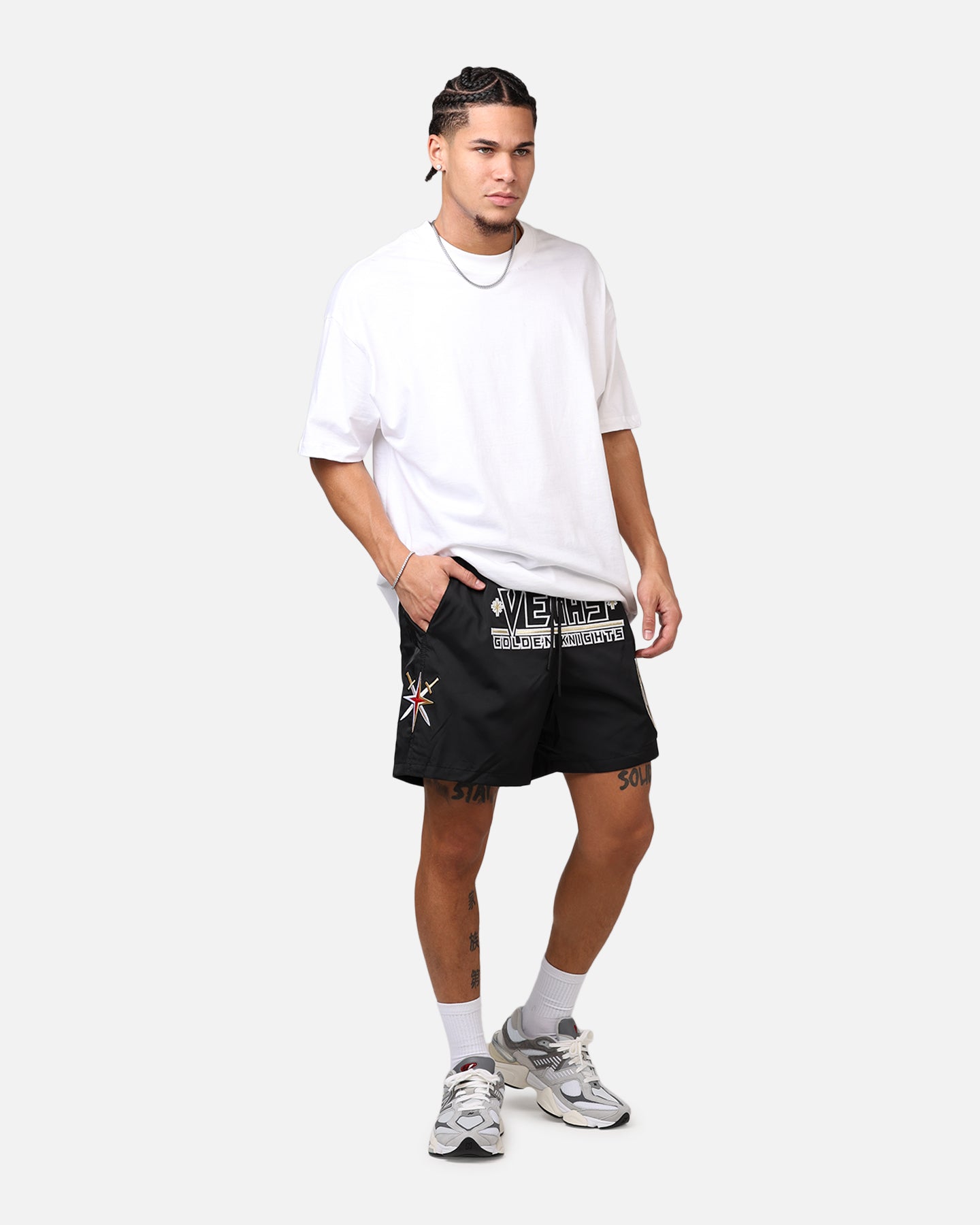 Pro Standard Vegas Golden Knights Classic Woven Shorts Black