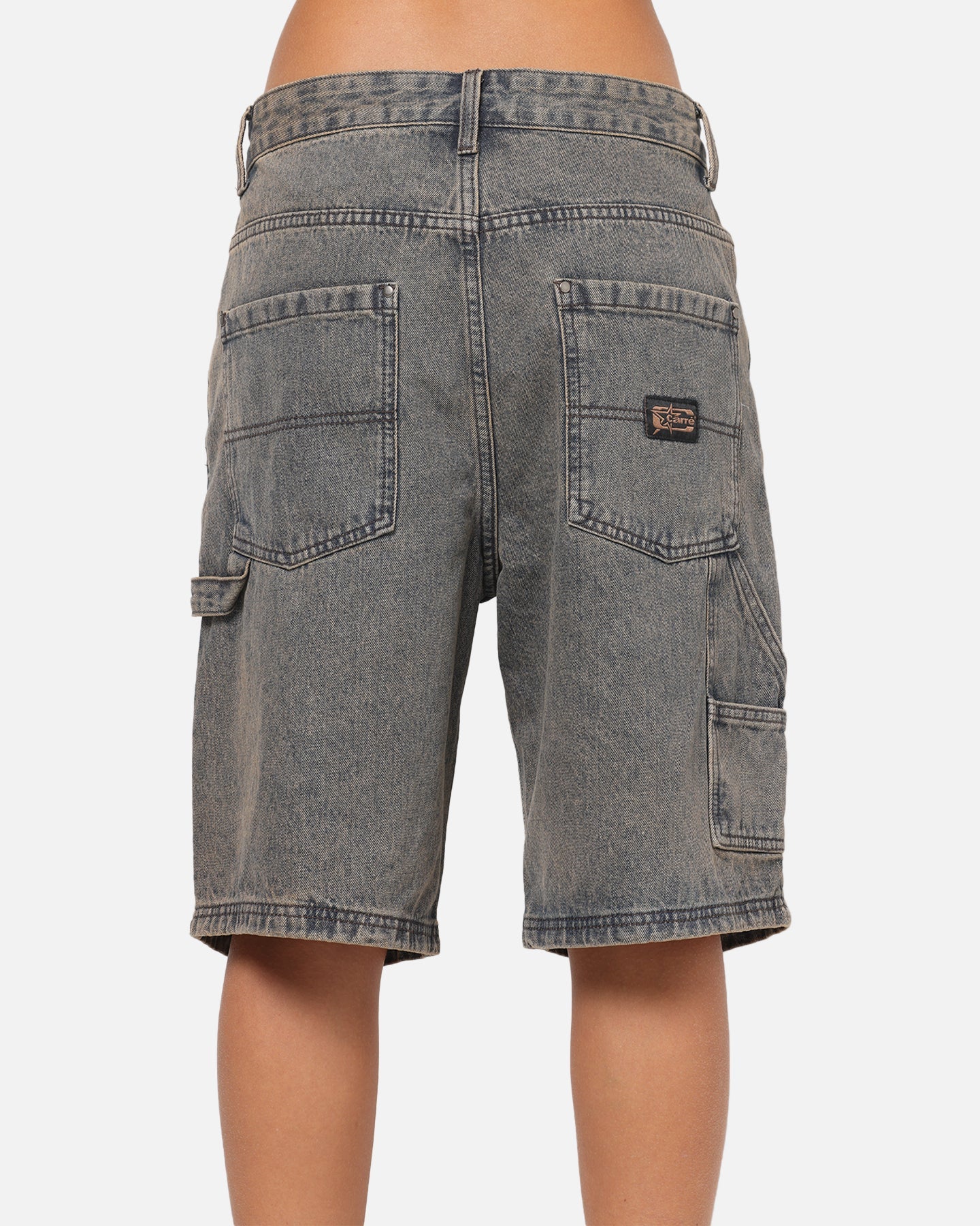 Carre Carpenter Jorts Washed Grey