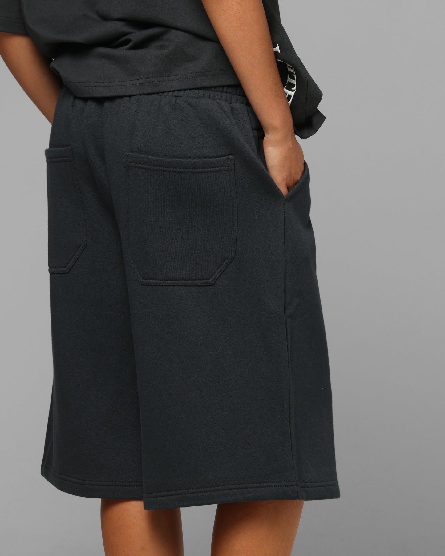 Loiter Hybrid Premium Shorts Charcoal