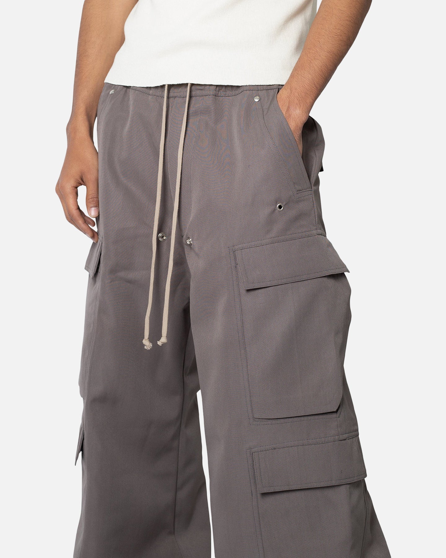 MNML Rave Double Cargo Pants Dusty Brown