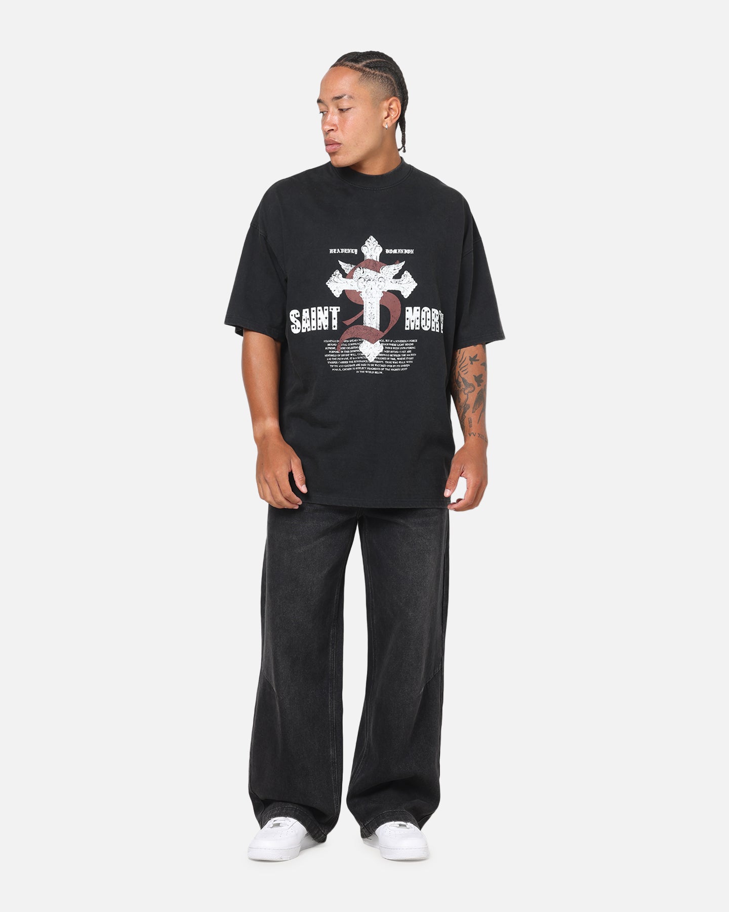 Saint Morta Amplus Revenant Jeans Black Shadow