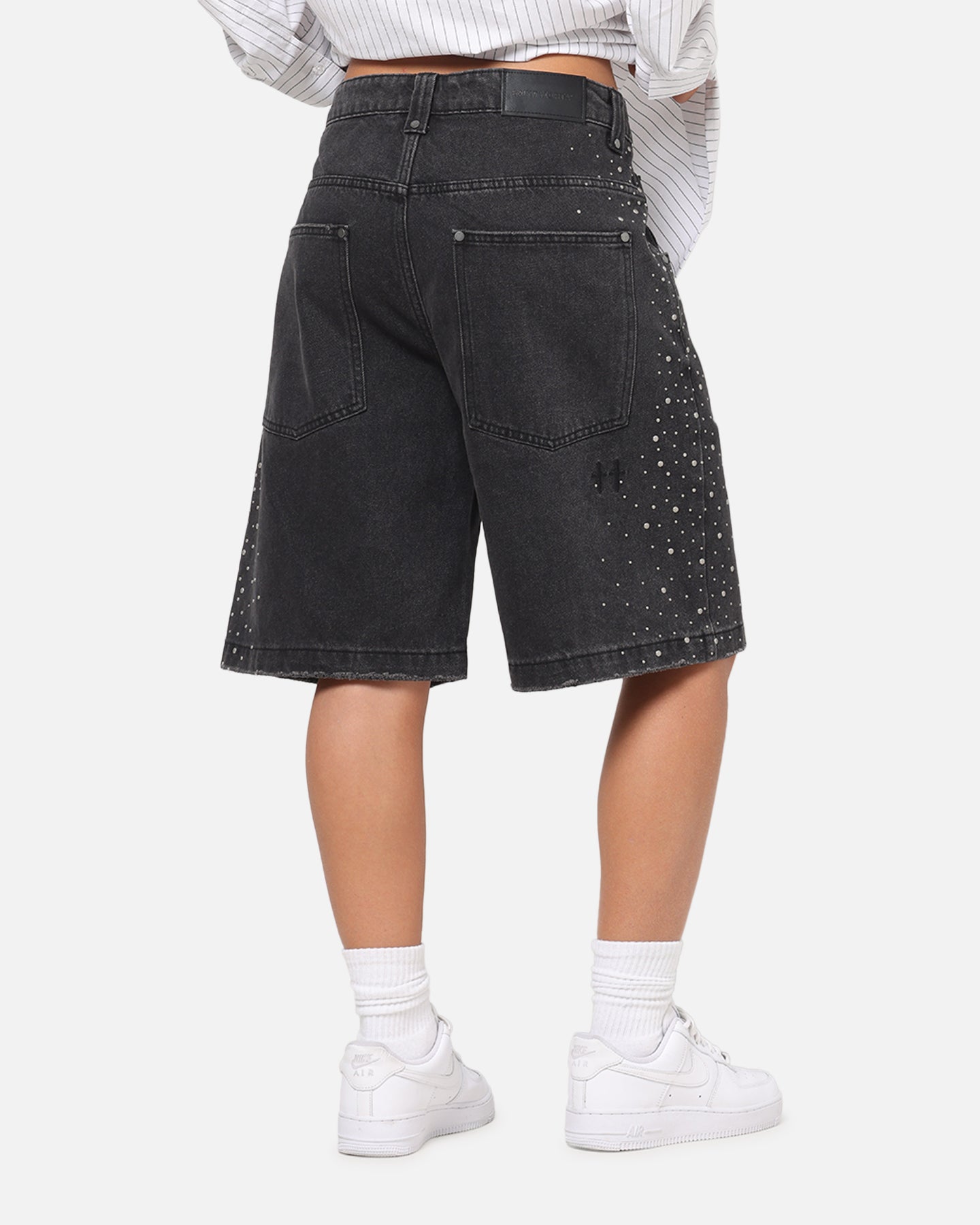 Saint Morta Amplus Divine Riot Jorts Black Shadow