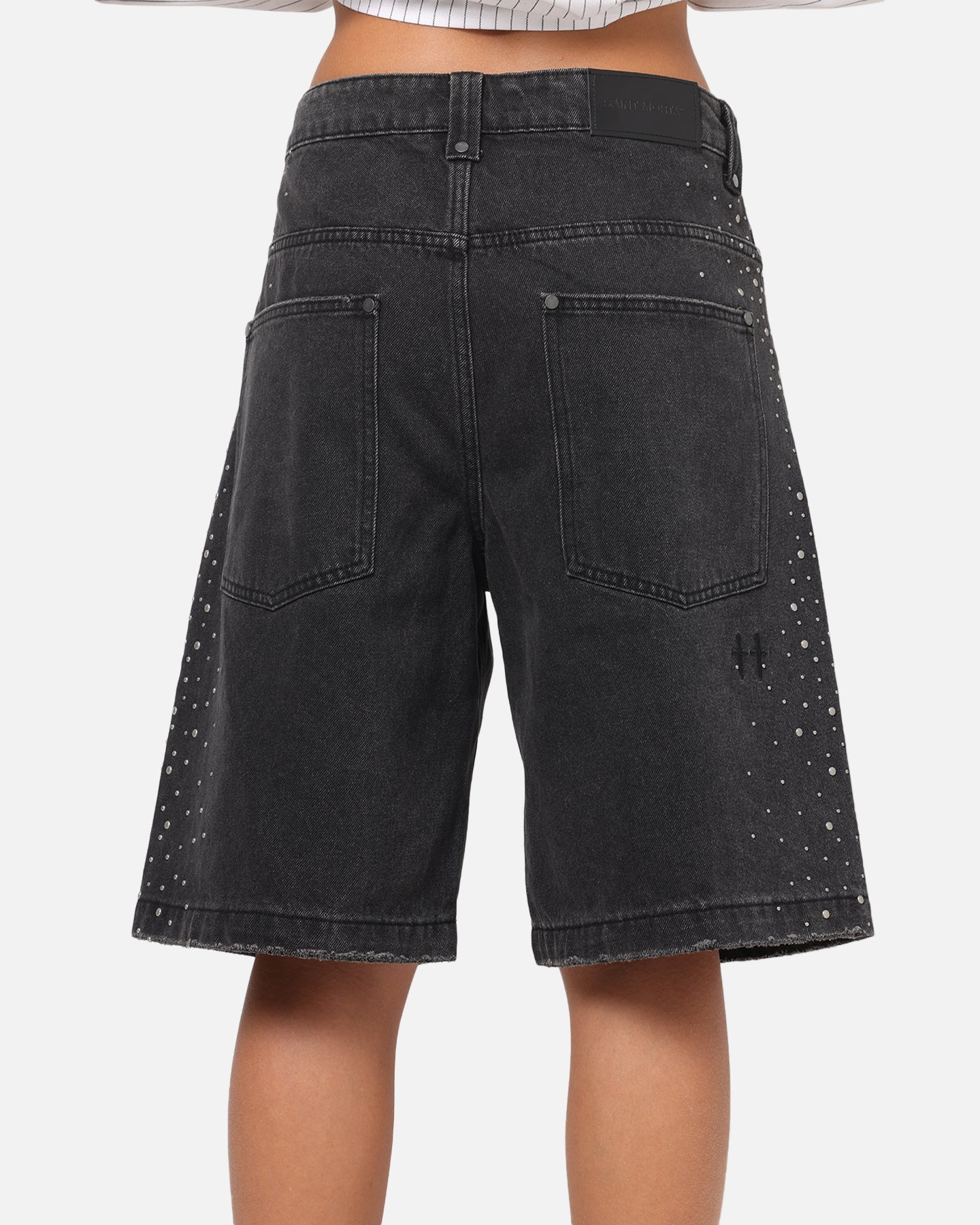Saint Morta Amplus Divine Riot Jorts Black Shadow