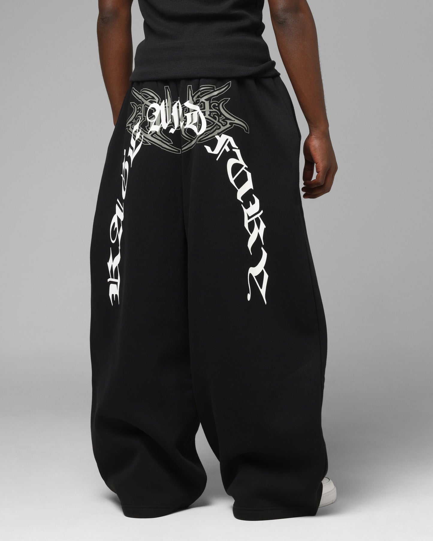 Loiter Team Wipe Sweat Pants Black