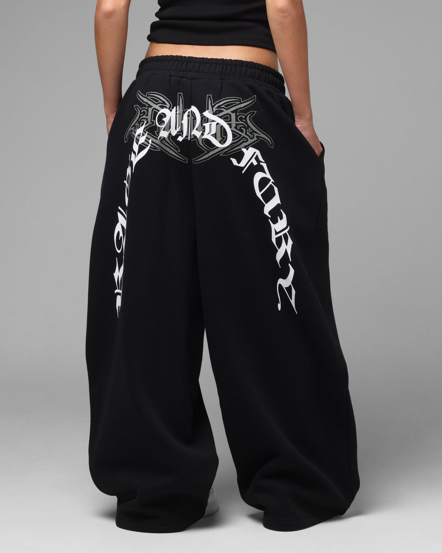 Loiter Team Wipe Sweat Pants Black