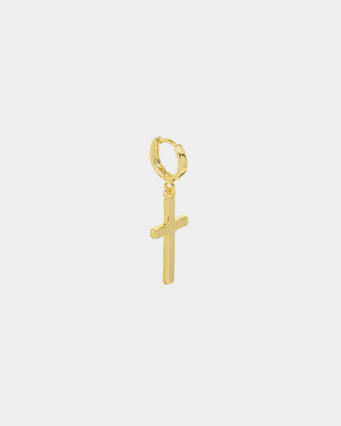 NXS Cross Earring Gold