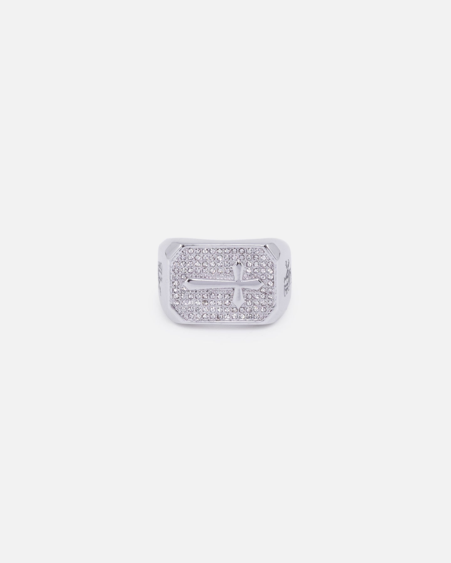 NXS Sanctity Ring Iced White Gold