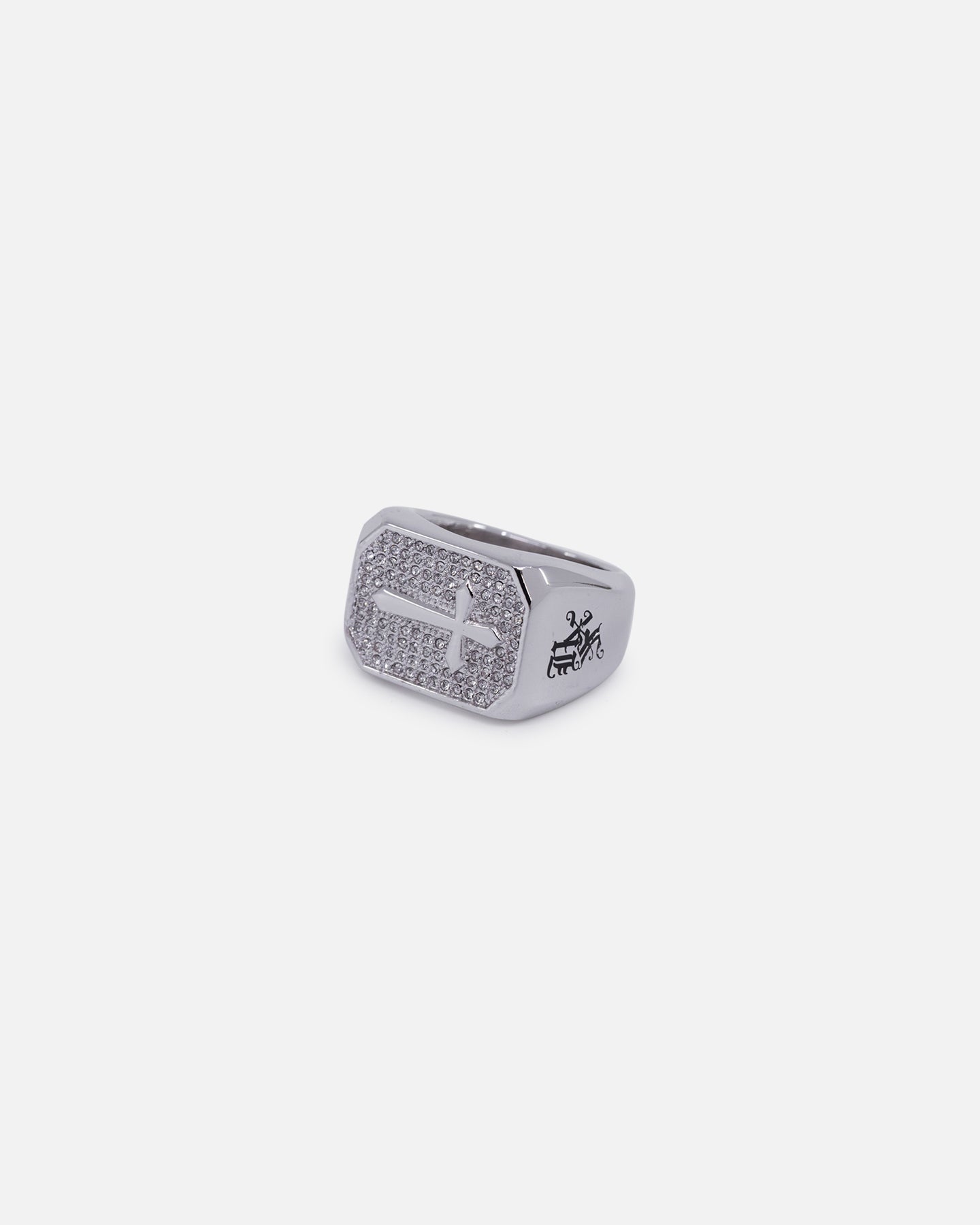 NXS Sanctity Ring Iced White Gold