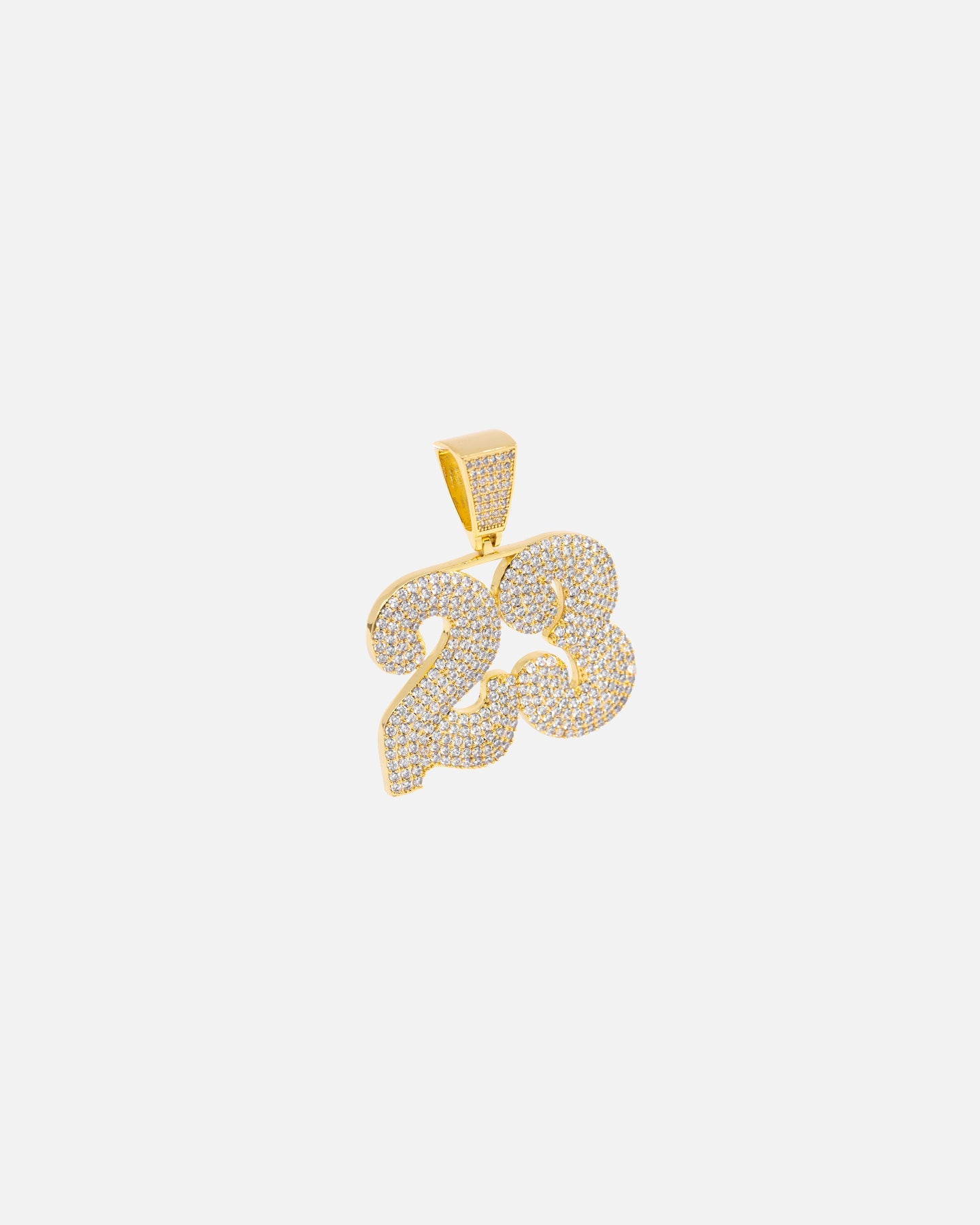 Saint Morta Iced 23 Pendant Iced Gold