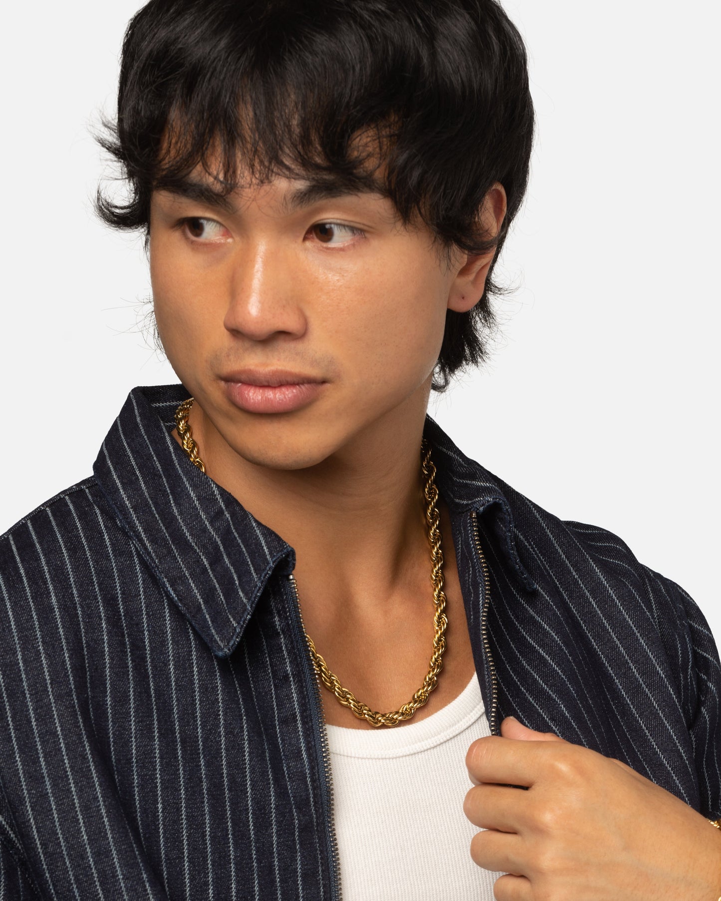 Saint Morta 8mm Rope Chain Gold