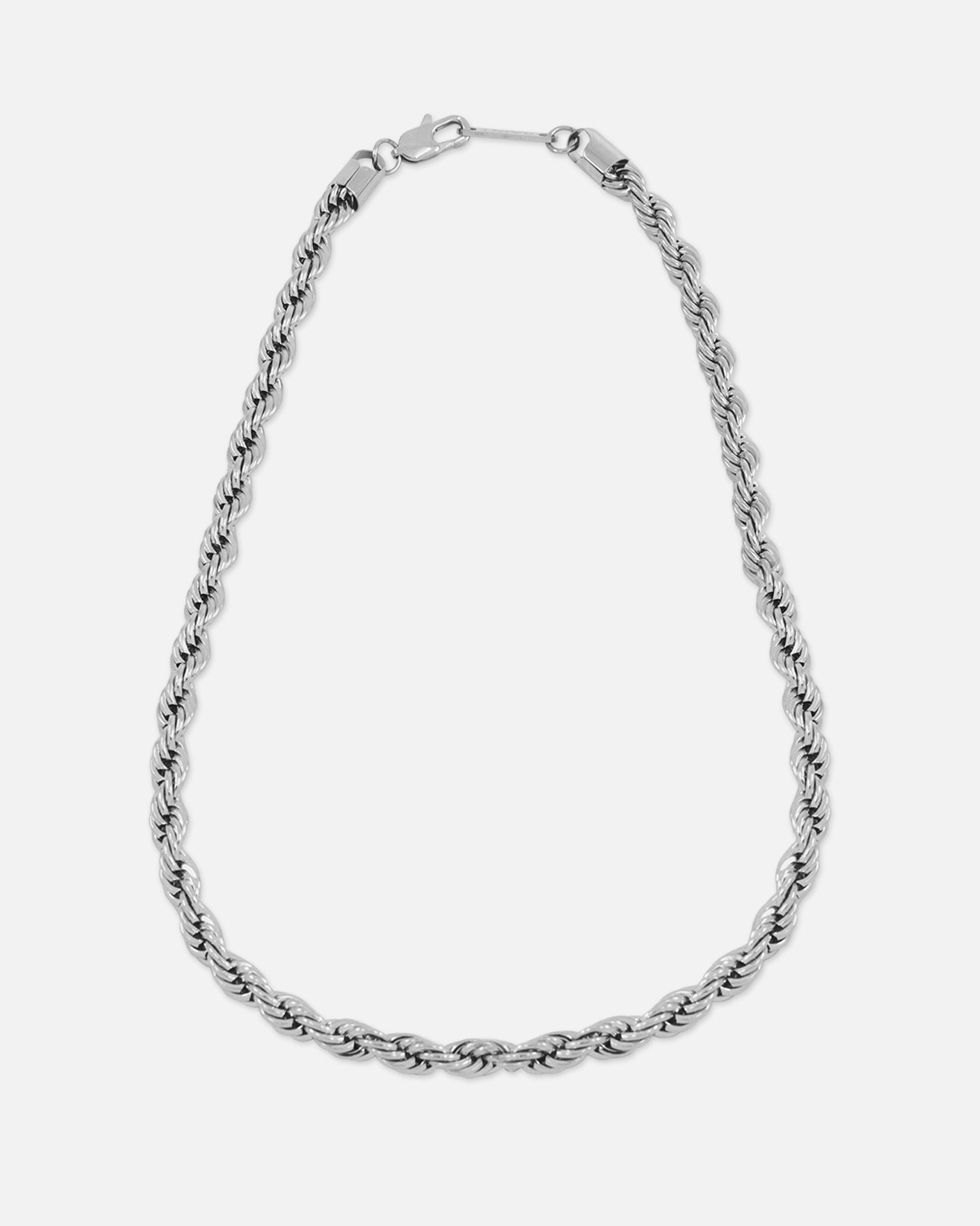 Saint Morta 8mm Rope Chain White Gold