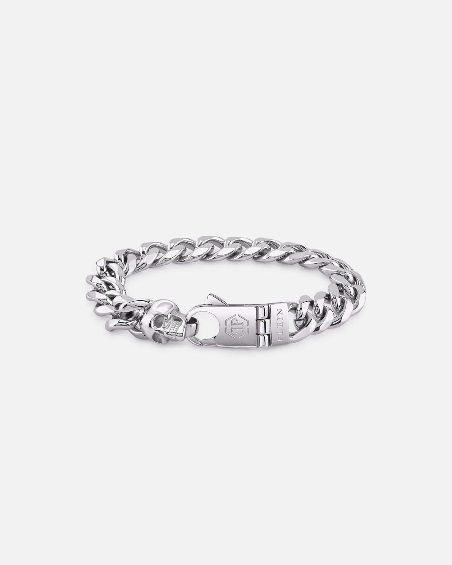 Philipp Plein Plein Icon Chain Bracelet Silver