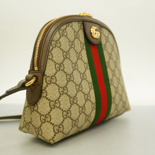 GUCCI  Ophidia Shoulder Bag 499621 Women's GG Supreme Beige,Brown