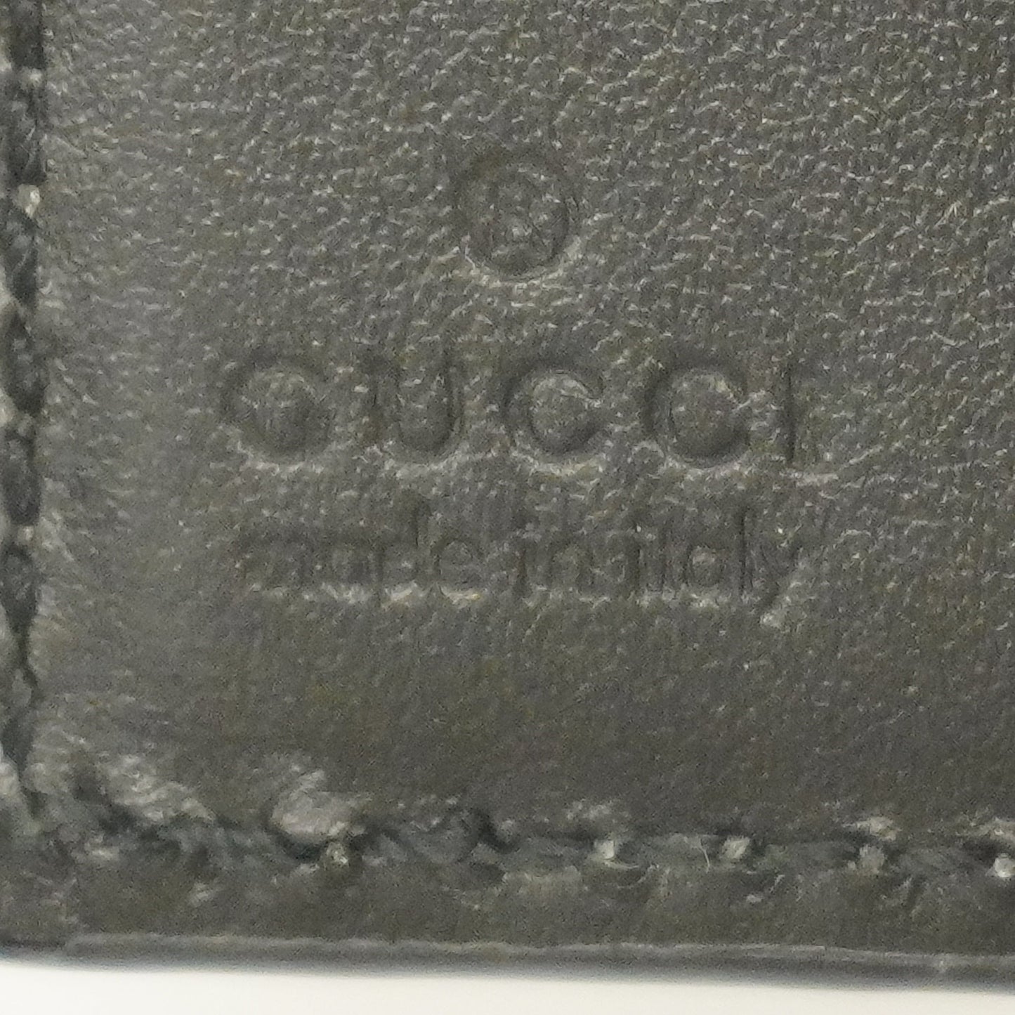 GUCCI  Tri-fold Wallet  Sima 547070 Leather Wallet [tri-fold] Black