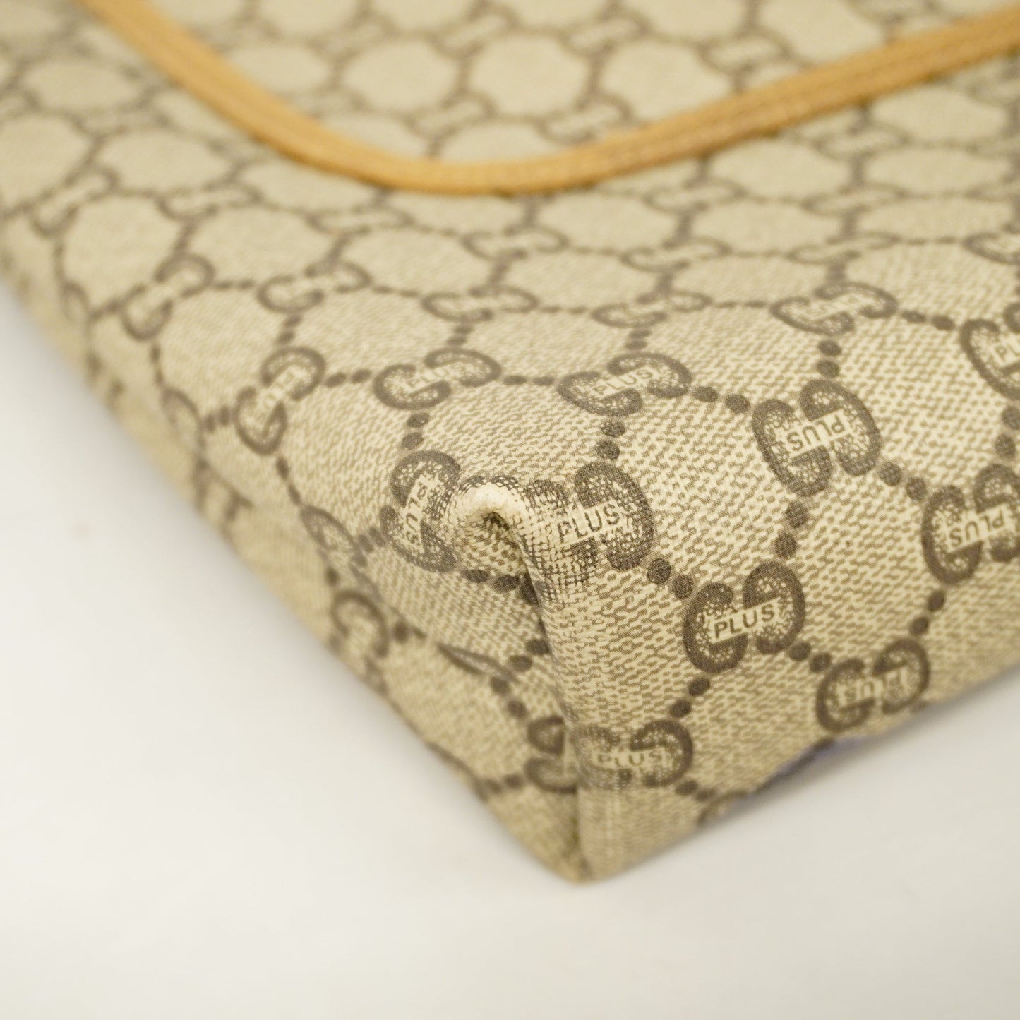 GUCCI  Plus Women's PVC,Leather Tote Bag Beige