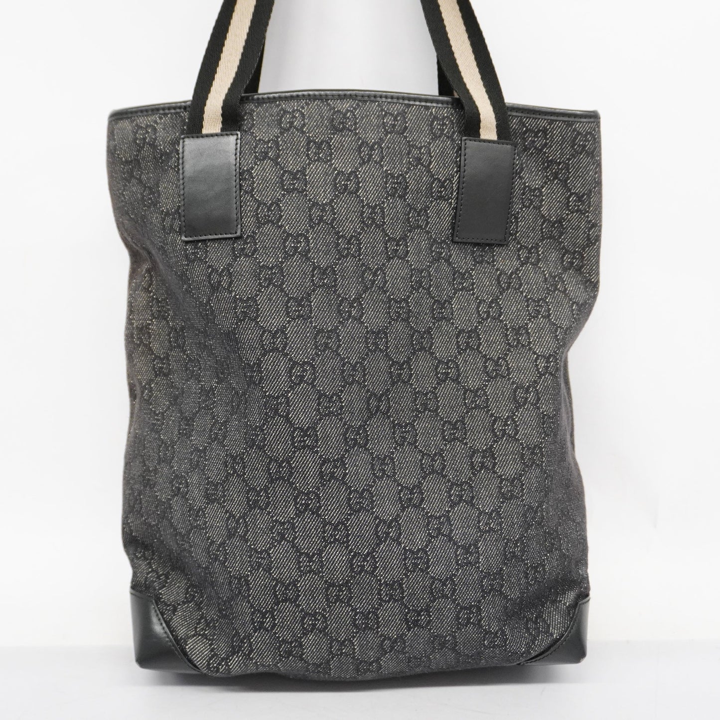 GUCCI  GG Canvas Tote Bag 28892 Women's Tote Bag Black