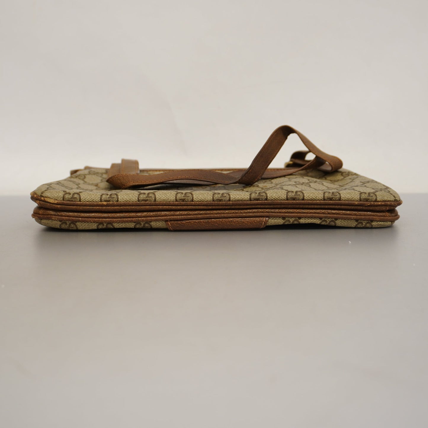 GUCCI  Handbag 67 02 021 Women's GG Supreme Beige,Brown