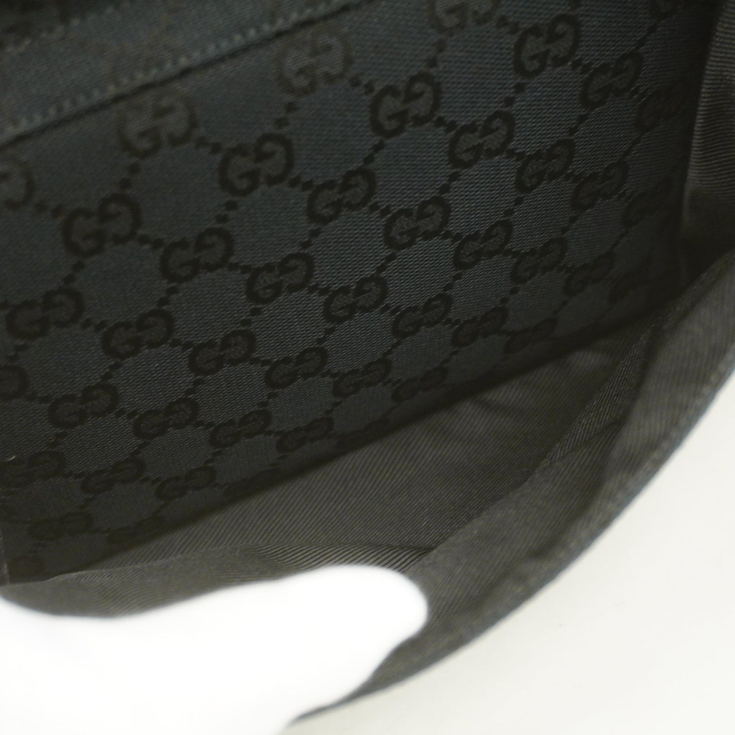 GUCCI  GG Canvas Tote Bag Sherry Women's GG Canvas Tote Bag Black,Navy