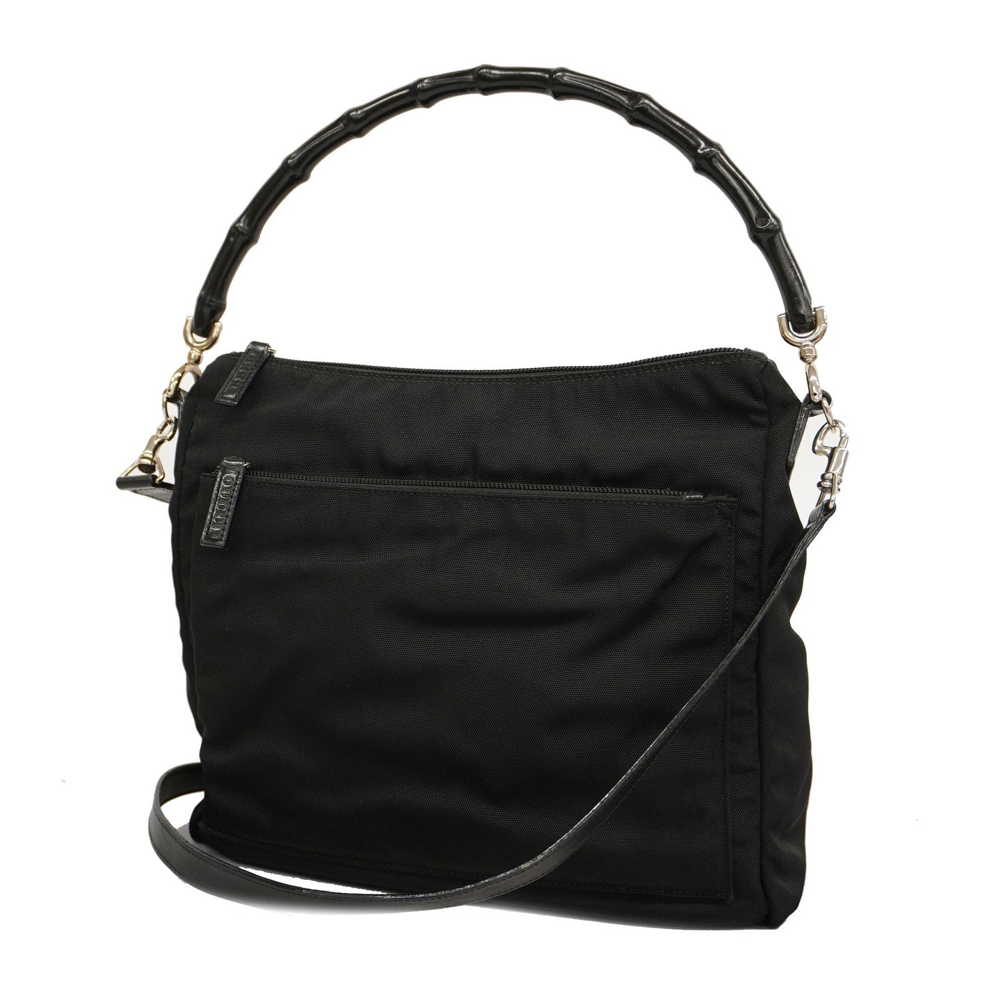 Gucci  Bamboo 2way Bag 000 2058 0509 5 Women's Nylon Handbag,Shoulder Bag