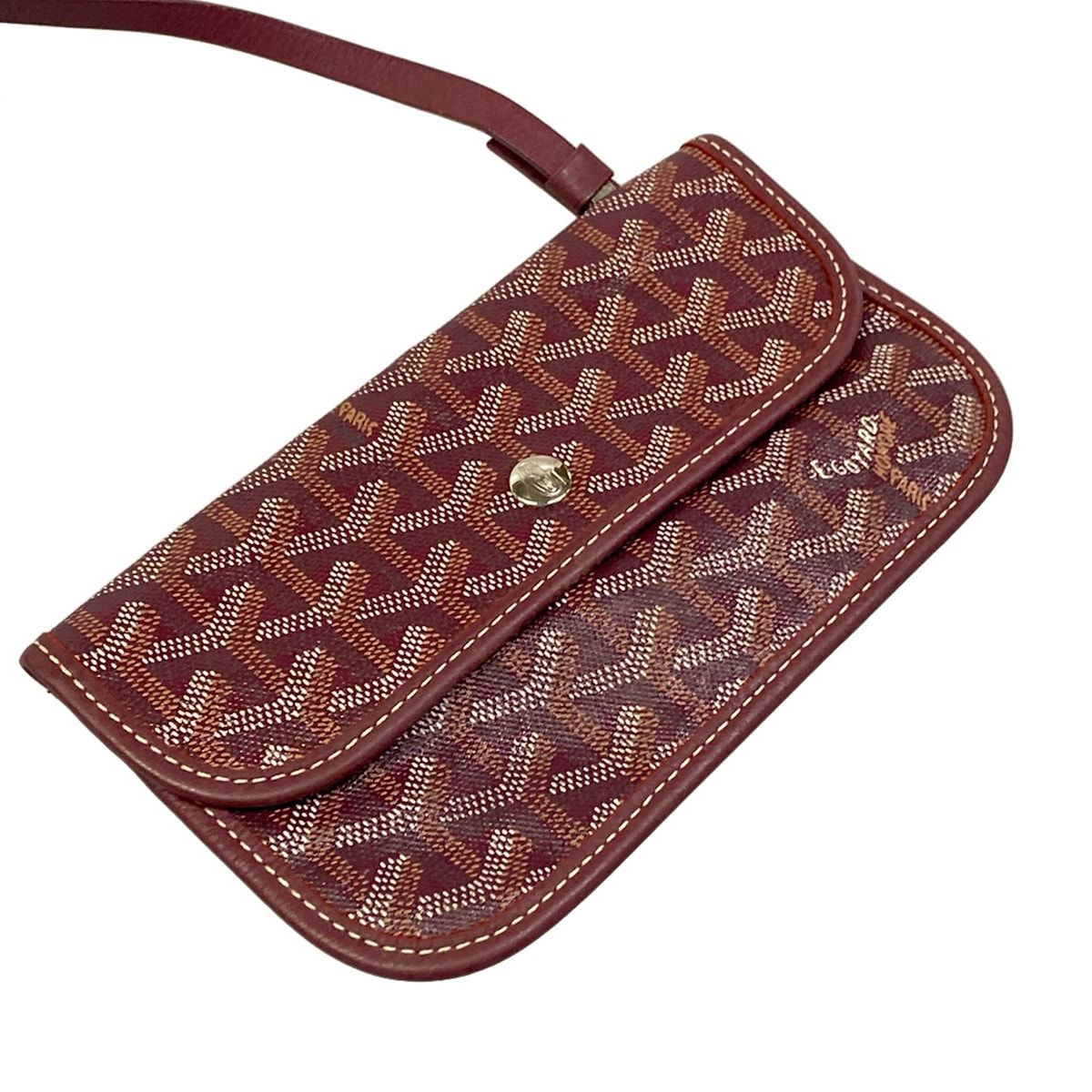 Goyard Tote Saint Louis PM Bordeaux Leather