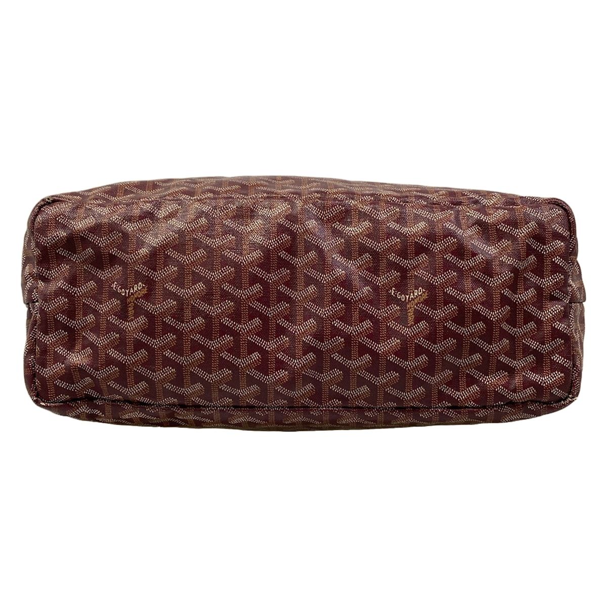 Goyard Tote Saint Louis PM Bordeaux Leather
