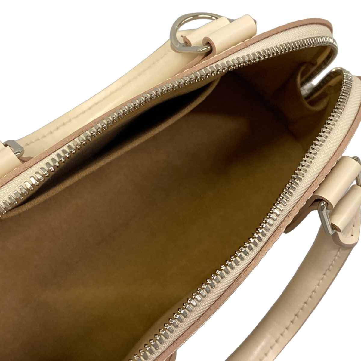Louis Vuitton Handbag Epi Alma BB Quartz Leather Cowhide