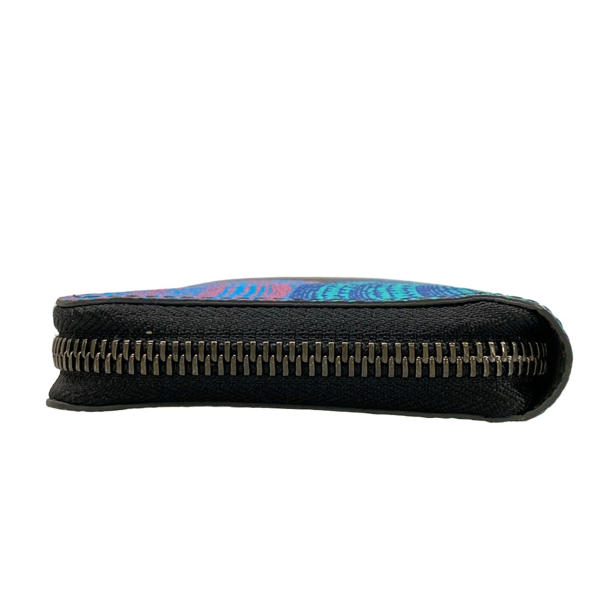 Louis Vuitton Wallet Yayoi Kusama LV YK Zippy Vertical Monogram Eclipse Reverse