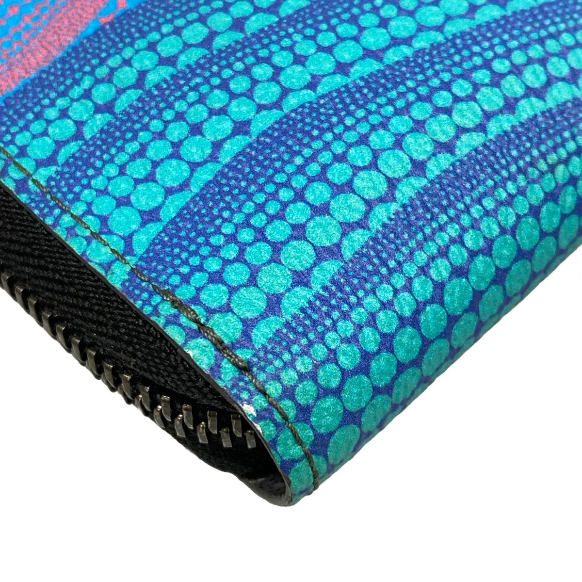 Louis Vuitton Wallet Yayoi Kusama LV YK Zippy Vertical Monogram Eclipse Reverse