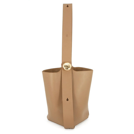 Loewe Tote Pebble Bucket Bag Sum Scarf Leather
