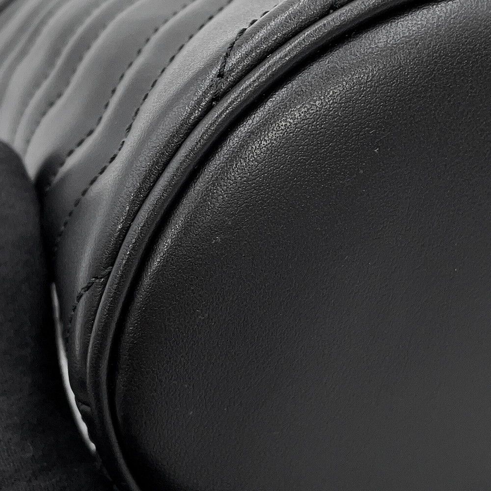 Gucci Chain Shoulder Bag GG Marmont Mini Quilted Black