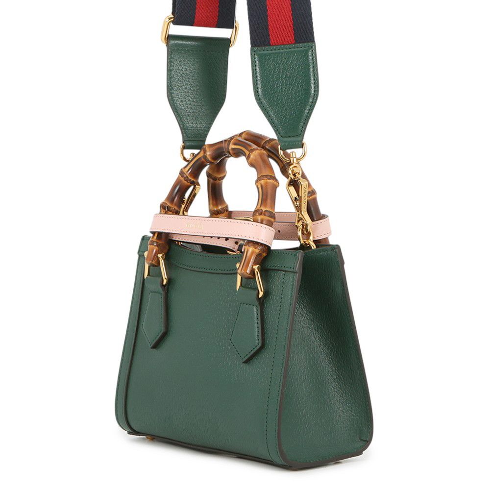 Gucci Handbag Diana Mini Tote Bamboo Leather 2-Way